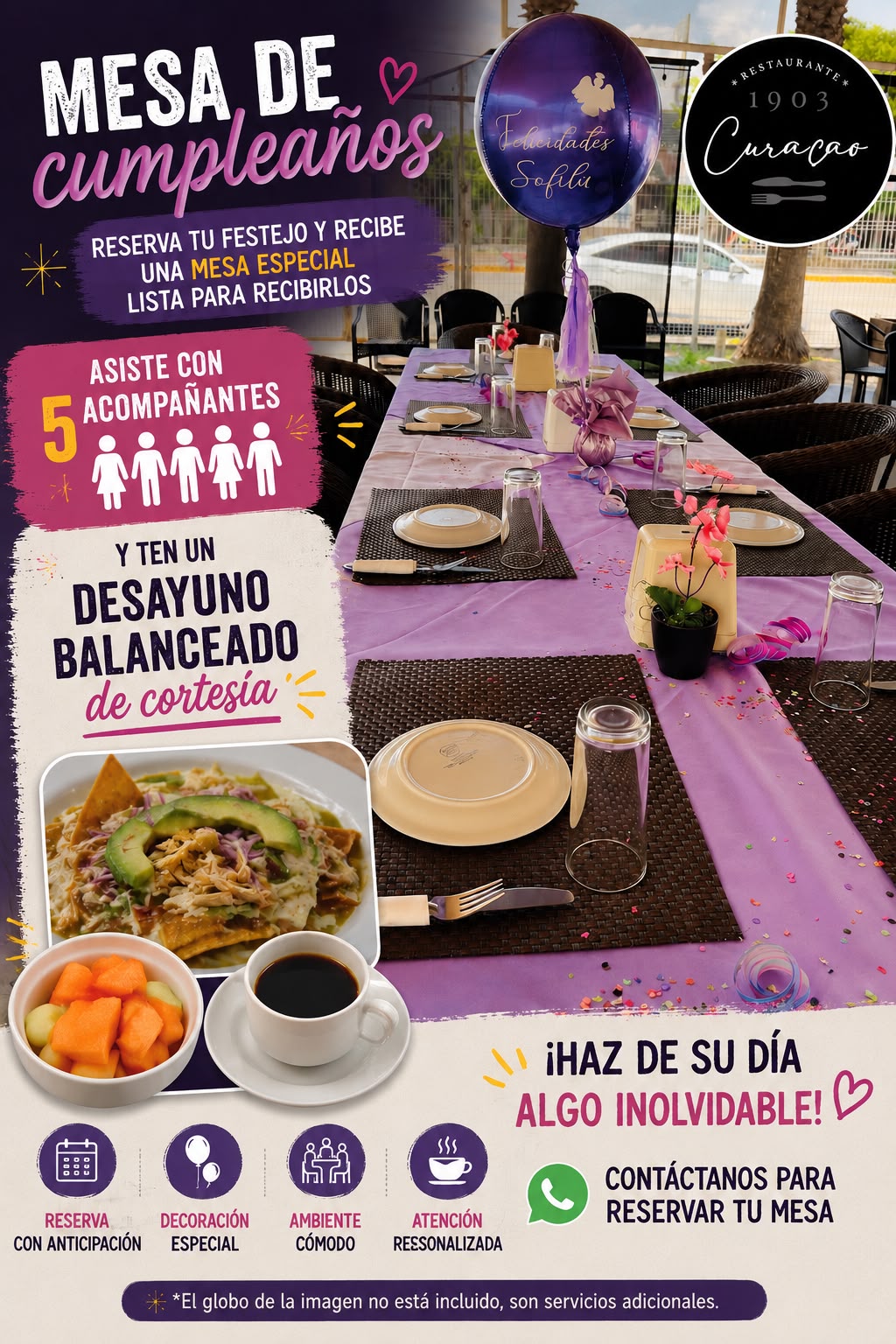 Mesa de Cumpleaños