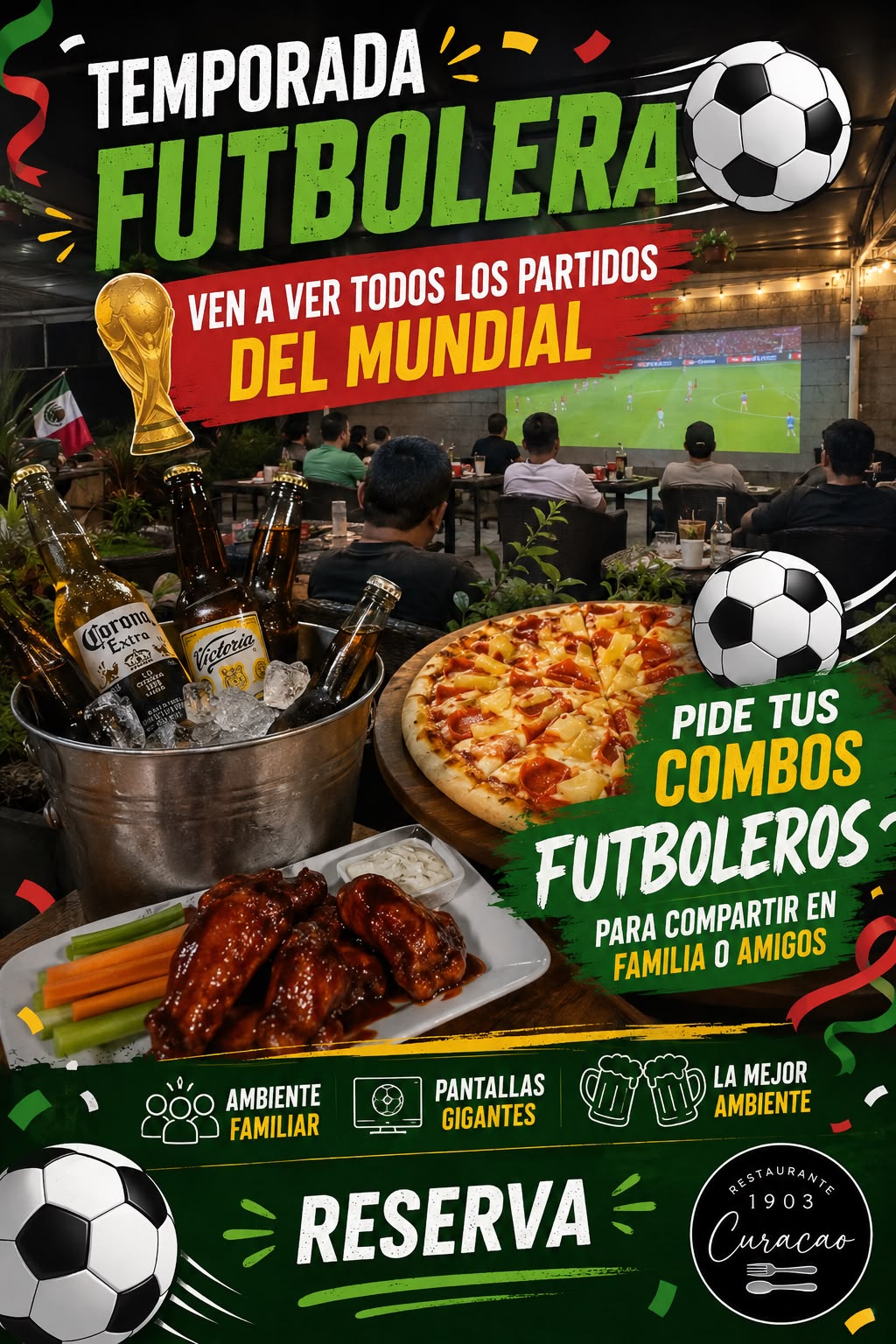 Temporada futbolera - Combos para el Mundial